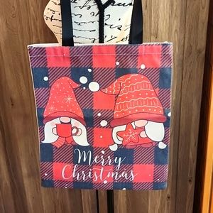 Christmas Canvas Tote, NWT